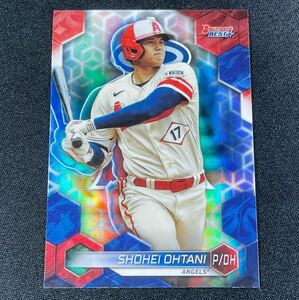 最新 2023 Topps Bowman’s Best 大谷翔平 No.62 リフラクターパラレルカード Refractor