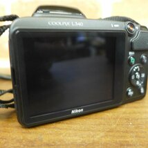 2582 NIKON ニコン COOLPIX L340 NIKKOR 28X WIDE OPTICAL ZOOM ED VR 40-112mm 1:3.1-5.9 コンパクトデジタルカメラ_画像7