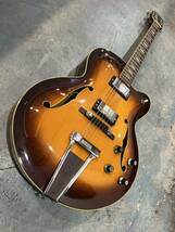 [激鳴] YAMAHA AE-12 1972-1976 - Vintage Sunburst / フルアコ ジャパンビンテージ ジャズギター アーチトップ 日本楽器 * Gibson L5_画像2