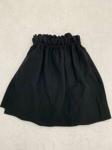 LIMI feu volume wool skirt Limi feu navy Yohji Yamamoto 