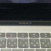 【美品ジャンク】MacBook Air 2019スペースグレイ i5 RAM8GB SSD128GB【アクティベーションロック】_画像2