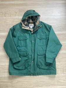 ウールリッチ woolrich マウンテンパーカービンテージ USA製70sグリーンXLサイズSIERRADESIGNS アウトドア送料無料裏地チェック白タグ