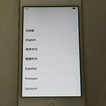 Apple iPod touch 第6世代 128GB ゴールド MKWM2J/A 元箱あり 中古難有_画像6