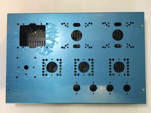 真空管シングルステレオアンプ用NC加工ケース