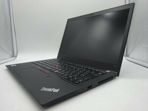 Lenovo ThinkPad T480s 20L8-S86H00 第8世代CPU i5-8250U/8GB/SSDなし/14インチ フルHD/無線LAN/Webカメラ