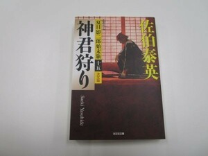 神君狩り　決定版　夏目影二郎始末旅（十五） (光文社文庫 さ 18-117) b0602-da4-ba256299