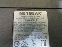 B325★NETGEAR 8ポート ギガビットスイッチングハブ GS108PEv3 保証付 店頭手渡しOK★2402_画像6