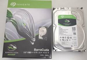 送料無料●Seagate ST8000DM004 8TB [SMART:46回 114時間]箱付き3.5インチ内臓ハードディスク●正常動作確認