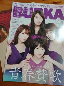 BUBKAブブカ2018年12月乃木坂46女子校カルテットSKE48日向坂46梅澤美波阪口珠美山下美月秋元真夏中田花奈桜井玲香江籠裕奈小畑松井珠理奈