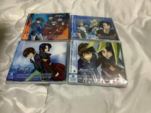  Mobile Suit Gundam SEED original soundtrack ①②③④ 4 pieces set unopened goods 