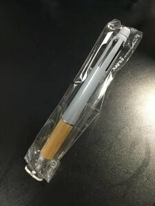 【むさし】三菱鉛筆 ジェットストリーム多機能ペン4&1 bamboo(バンブー)ブルーグレー 0.5mm 新品未開封
