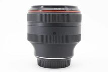 完動品 Canon Lens EF 85mm F1.2 L USM AF Lens 大口径 単焦点 中望遠 レンズ / キヤノン EF フルサイズ対応 明るくてボケ味抜群 ※1 #2292_画像9