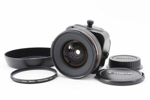 完動品 Canon Lens TS-E 24mm F3.5 L + EW-75BII MF Shift Lens 単焦点 シフトレンズ キヤノン EF フルサイズ対応 シフト・ティルト #2293