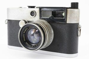 ※超希少 Nicca 3L ⅢL Nippon kogaku NIKKOR-H 1:2 f=5cm L39 フィルムカメラ / ニッカ III L 日本光学 ニッコール 50mm ※現状品 #2295