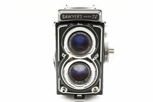 シャッター全速OK SAWYER'S MARK IV Twin-Lens Reflex TLR Film Camera 二眼レフ フィルムカメラ / Mark ⅳ Mark4 MarkIV 4 ４ ※1 #3996