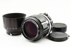 完動良品 Nikon NIkkor-P C Auto 105mm F2.5 MF Lens 大口径 単焦点 中望遠 レンズ / ニコン F MFフィルム一眼レフ用交換レンズ ※1 #6606