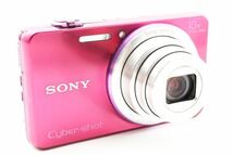 元箱付 Sony Cyber-shot DSC-WX170 Compact Digital Camera ピンク コンパクトデジタルカメラ ソニー サイバーショット 動作確認済 #6614_画像4