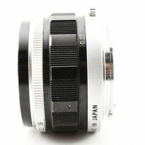 完動良品 Olympus E.Zuiko Auto-W 25mm F4 MF Wide Lens TTL Number TTLナンバー付 単焦点 広角 レンズ / オリンパス Pen-F Pen-FT用 #6616の画像6