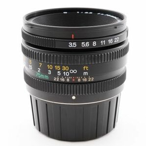 動作確認済 Mamiya G 75mm F3.5 L Japan MF Lens 単焦点 中判 レンズ / マミヤ Mamiya6用マウント マミヤ 中判カメラ用交換レンズ #8755の画像8