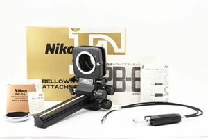 元箱付 Nikon PB-6 BELLOWS FOCUSING ATTACHMENT With Box + AR-7 Cable BR-2A Ring ベローズ フォーカシング アタッチメント ニコン #3888