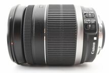 完動美品 Canon Zoom Lens EF-S 18-200mm F3.5-5.6 IS 手ブレ補正 高倍率 ズームレンズ / キヤノン EFマウント APS-C 純正フード付 #5574_画像6