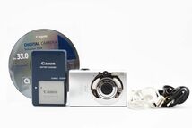 動作良好 Canon IXY Digital 20 IS Silver Compact Digital Camera シルバー コンパクトデジタルカメラ デジカメ / キヤノン イクシ #8627_画像1