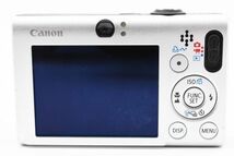 動作良好 Canon IXY Digital 20 IS Silver Compact Digital Camera シルバー コンパクトデジタルカメラ デジカメ / キヤノン イクシ #8627_画像6