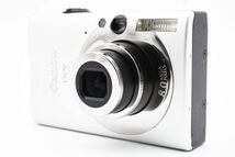 動作良好 Canon IXY Digital 20 IS Silver Compact Digital Camera シルバー コンパクトデジタルカメラ デジカメ / キヤノン イクシ #8627_画像2