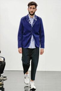 【美品】激レア 希少 comme des garcons homme コムデギャルソンオム ジャージ ジャケット テーラード メッシュ リバーシブル