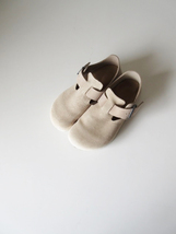 美品 BIRKENSTOCK / ビルケンシュトック LONDON SUEDE 23.0 Sandcastle / ロンドン スウェート シューズ レディース_画像1