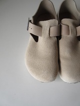 美品 BIRKENSTOCK / ビルケンシュトック LONDON SUEDE 23.0 Sandcastle / ロンドン スウェート シューズ レディース_画像5