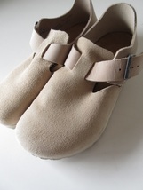 美品 BIRKENSTOCK / ビルケンシュトック LONDON SUEDE 23.0 Sandcastle / ロンドン スウェート シューズ レディース_画像6