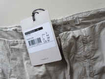 美品 TRANSIT PAR SUCH / トランジット パーサッチ K-G-161 waist ribbon cotton wide pants 3 L.GRAY * ワイドパンツ_画像6