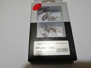 新品未使用 Furutech FP-209(R) 6個入り フルテック ロジウムメッキ圧着端子