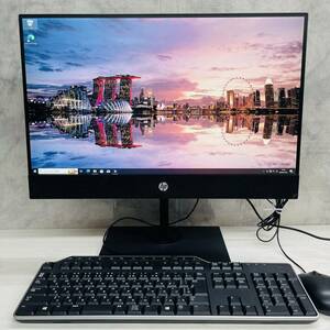 HP ProOne 600 G4 モニタ一体型PC Windows 10 Pro 8世代Core i5搭載 8GB SSD256GB 21.5インチ Webカメラ有り DVDドライブ有リ