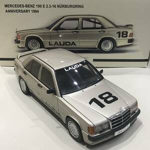 AUTOart オートアート 1/18 Mercedes Benz メルセデスベンツ 190 E 2.3-16 ニュルブルクリンク アニバーサリー 1984 LAUDA