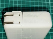 Apple USB-C A1947 61W 　Power Adapter AC アダプタ 充電器/MacBook Pro_画像3