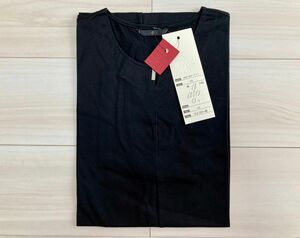タグ付新品未使用品【ato アトウ】ブラック　Tシャツ　46サイズ　