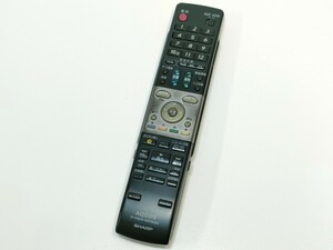 保証付き☆管理1001 SHARP シャープ GA651PA AQUOS テレビリモコン