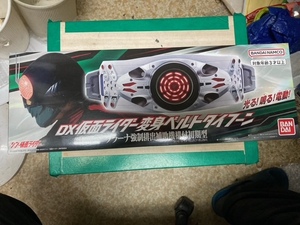 （未開封品）バンダイ DX仮面ライダー変身ベルトタイフーン プラーナ強制排出補助機構付初期型　匿名配送、送料出品者負担