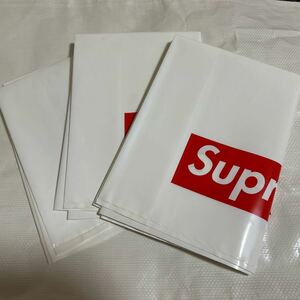 【新品未使用】Supreme ショッパー 3枚セット シュプリーム ボックスロゴ ショップ袋 中