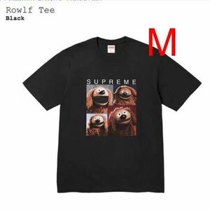 【新品】 24SS M Supreme Rowlf Tee Black ステッカー付き シュプリーム ロルフ Tシャツ ブラック