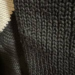 【中古】 20SS Mサイズ Supreme Back Logo Sweater Black ステッカー付き シュプリーム バックロゴ セーター ブラック ニット 黒の画像4