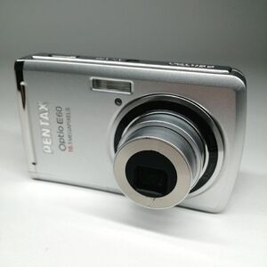 動作品 ペンタックス Pentax Optio E60 3x コンパクトデジタルカメラ 単三電池駆動 レターパックOK