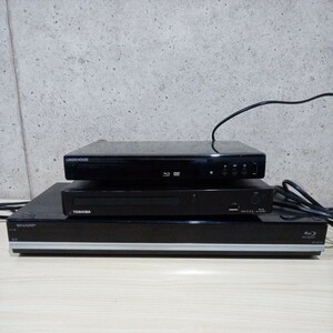 Z まとめ オーディオ機器 Blu-ray ブルーレイ レコーダー プレーヤー SHARP BD-W570 GREEN HOUSE GH-BDP1CG TOSHIBA DBP-S600 ジャンク品