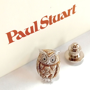 [psp46] new goods Paul Stuart paul (pole) Stuart pin z pin badge silver 925 original silver owl /./.... pin brooch SV