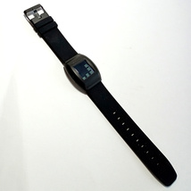 【neo47】新品 ネオログ NEOLOG A-24 Ⅱ DARK SILICONE デジタル腕時計 シリコン 黒ラバーベルト ブラック SWHD-002-20 5気圧防水_画像2