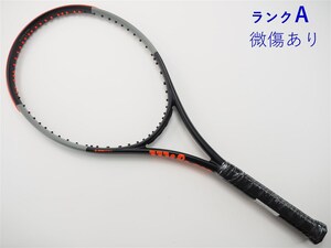 中古 テニスラケット ウィルソン バーン 100エス バージョン4.0 2021年モデル (G1)WILSON BURN 100S V4.0 2021