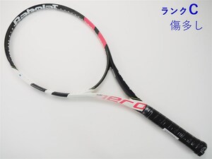 中古 テニスラケット バボラ ピュア アエロ ライト ピンク 2017年モデル (G2)BABOLAT PURE AERO LITE PINK 2017