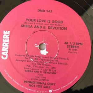 12’ Sheila And B. Devotion-Your love is good